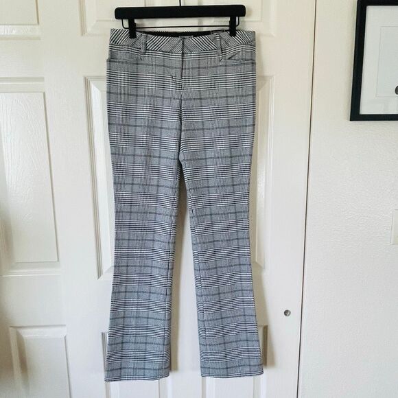 Express Columnist Barely Boot Houndstooth Dress Pants Size 4 - Picture 9 of 9